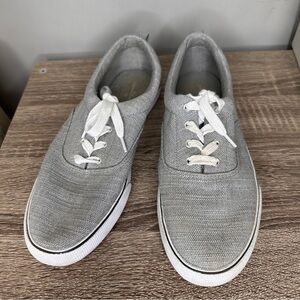 Target Universal threads grey fabric sneakers